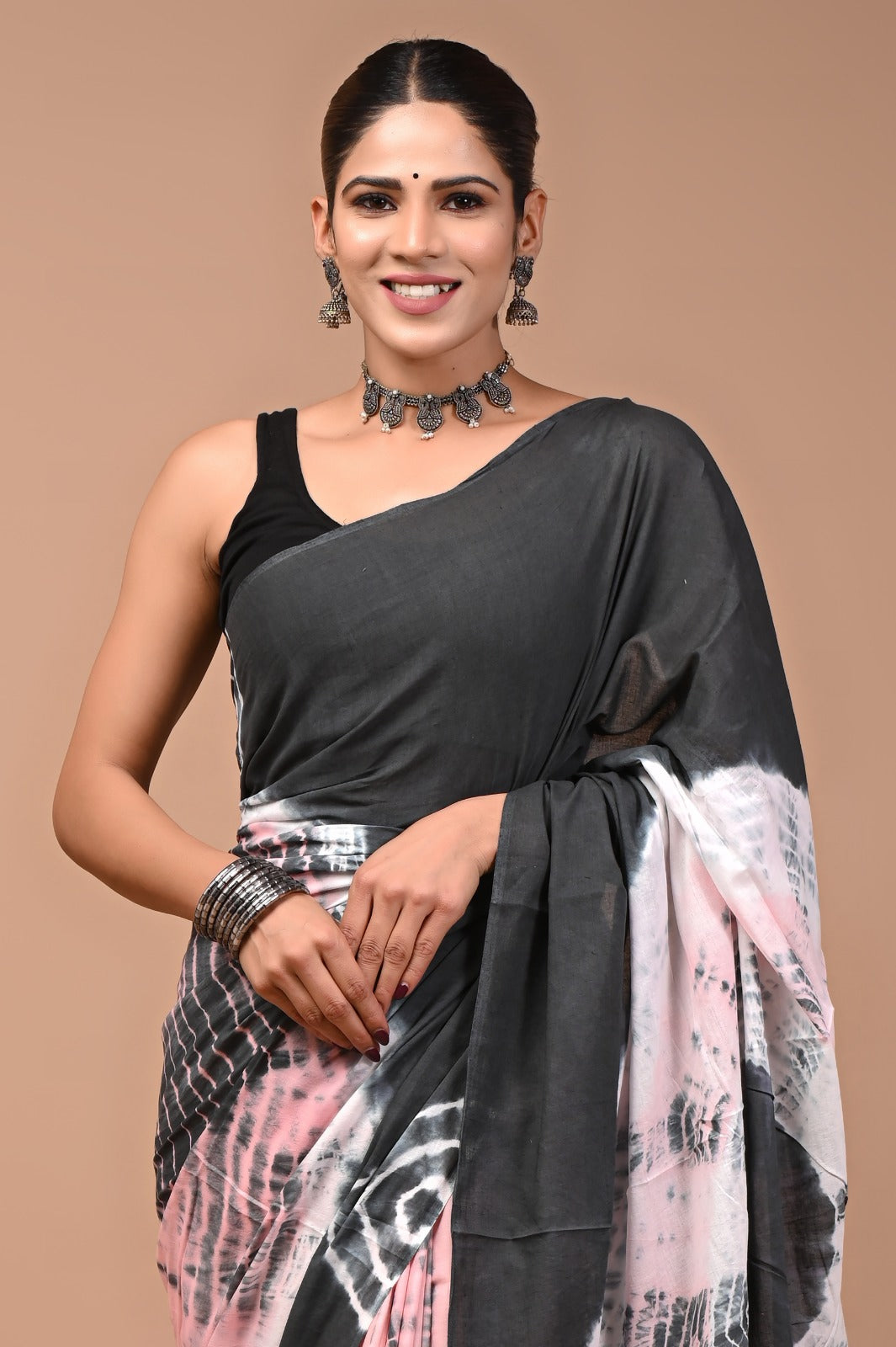 Best Printed Pure Cotton Mulmul Saree